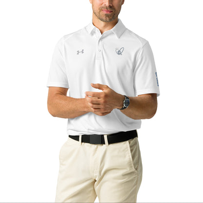 Epic Whizz® Heart-Embroidered_Under Armour® Men's Polo Shirt