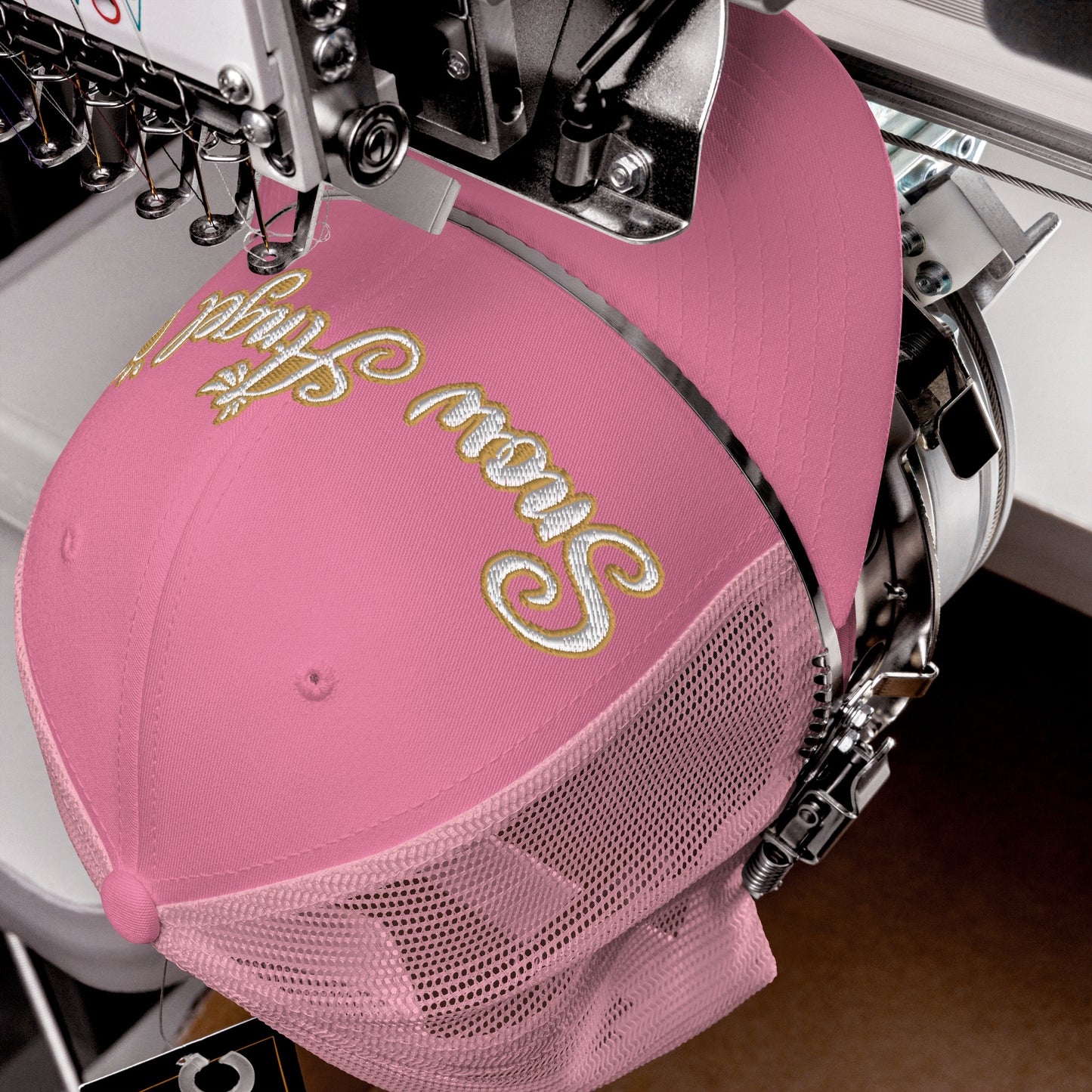 Anna_Embroidery_Trucker Cap