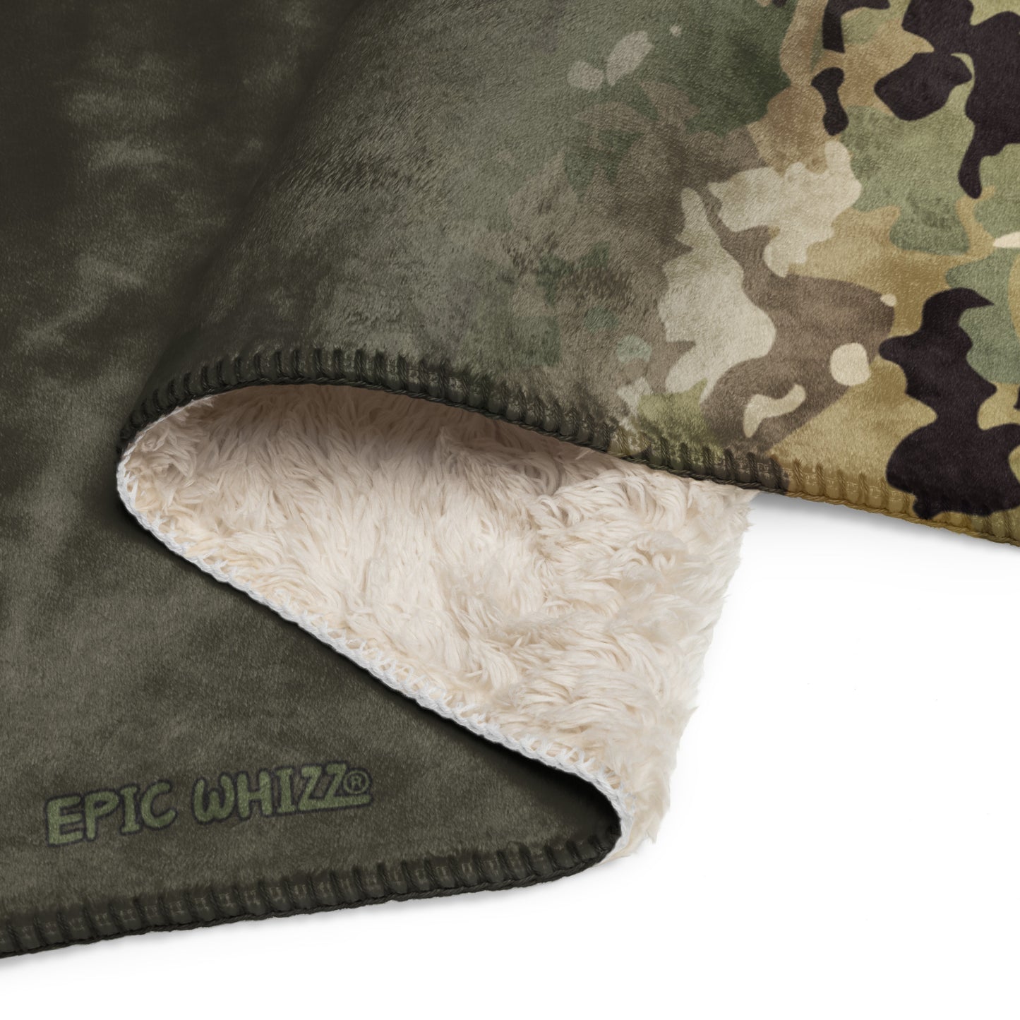 Epic Whizz® Camouflage-1_Sherpa Blanket