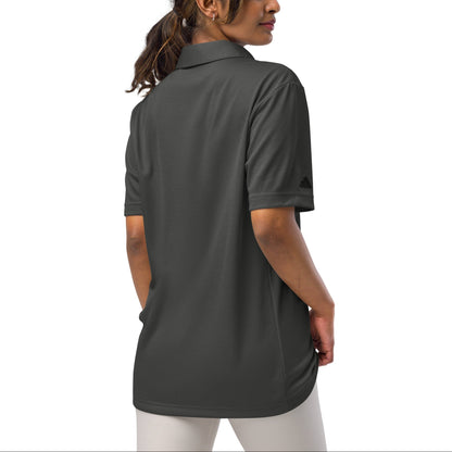 Epic Whizz® Heart-Embroidered_Unisex Adidas Space-Dyed Polo Shirt