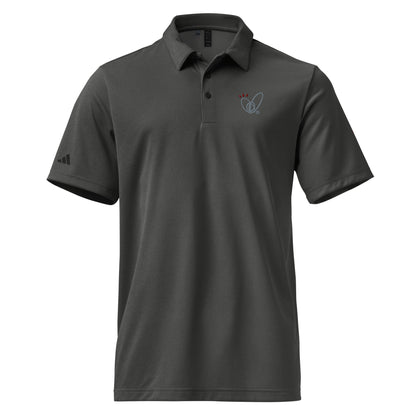 Epic Whizz® Heart-Embroidered_Unisex Adidas Space-Dyed Polo Shirt