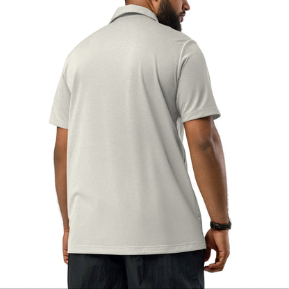 Epic Whizz® Heart-Embroidered_Unisex Adidas Space-Dyed Polo Shirt