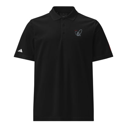 Epic Whizz® Heart-Embroidered_Unisex Adidas Sport Polo Shirt
