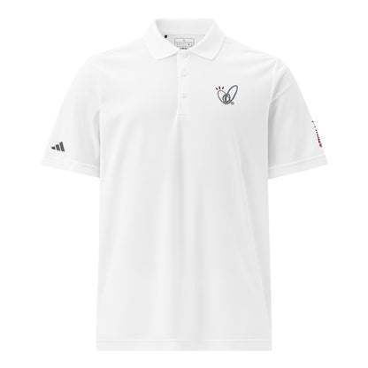 Epic Whizz® Heart-Embroidered_Unisex Adidas Sport Polo Shirt