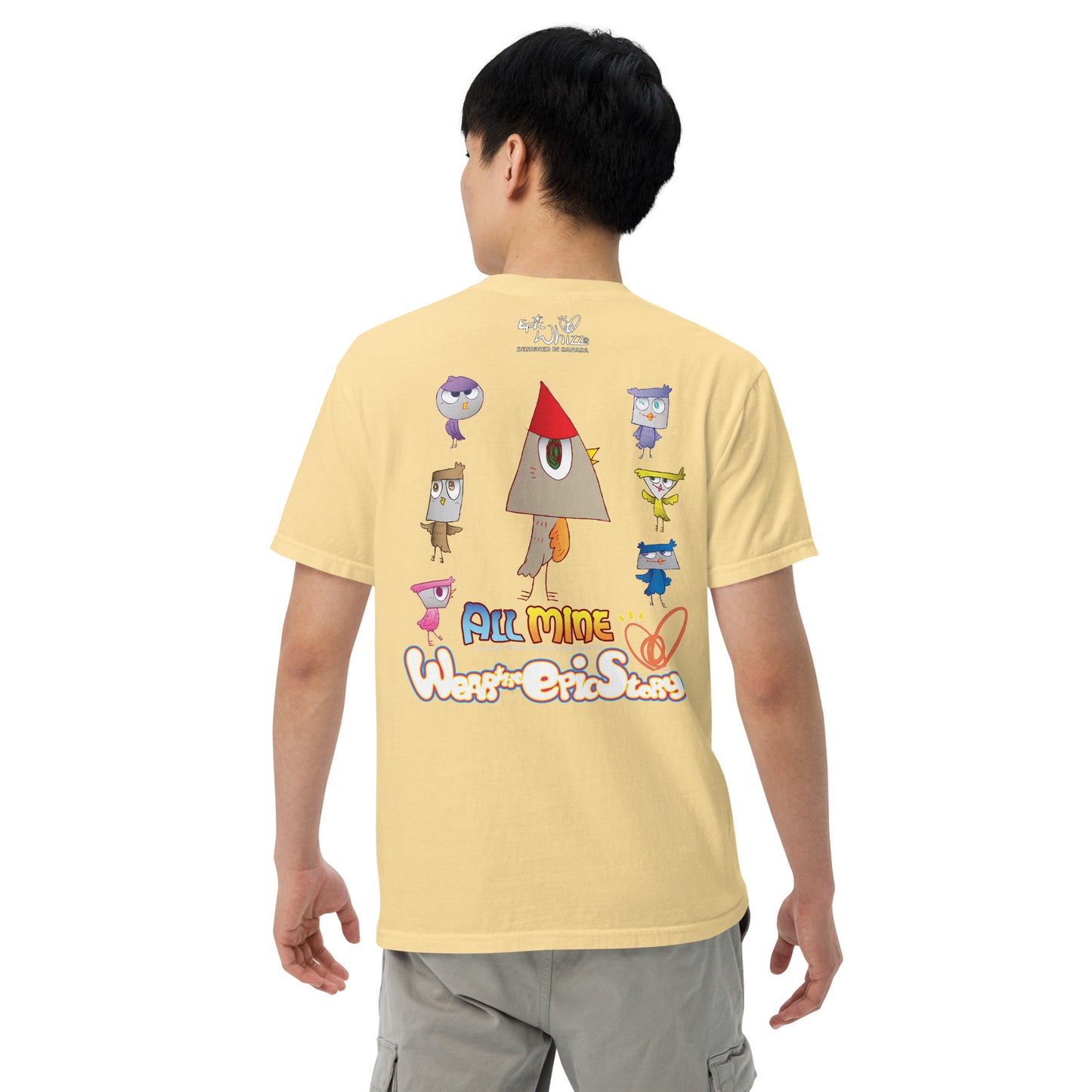 All Mine_Unisex Garment-dyed Heavyweight T-shirt