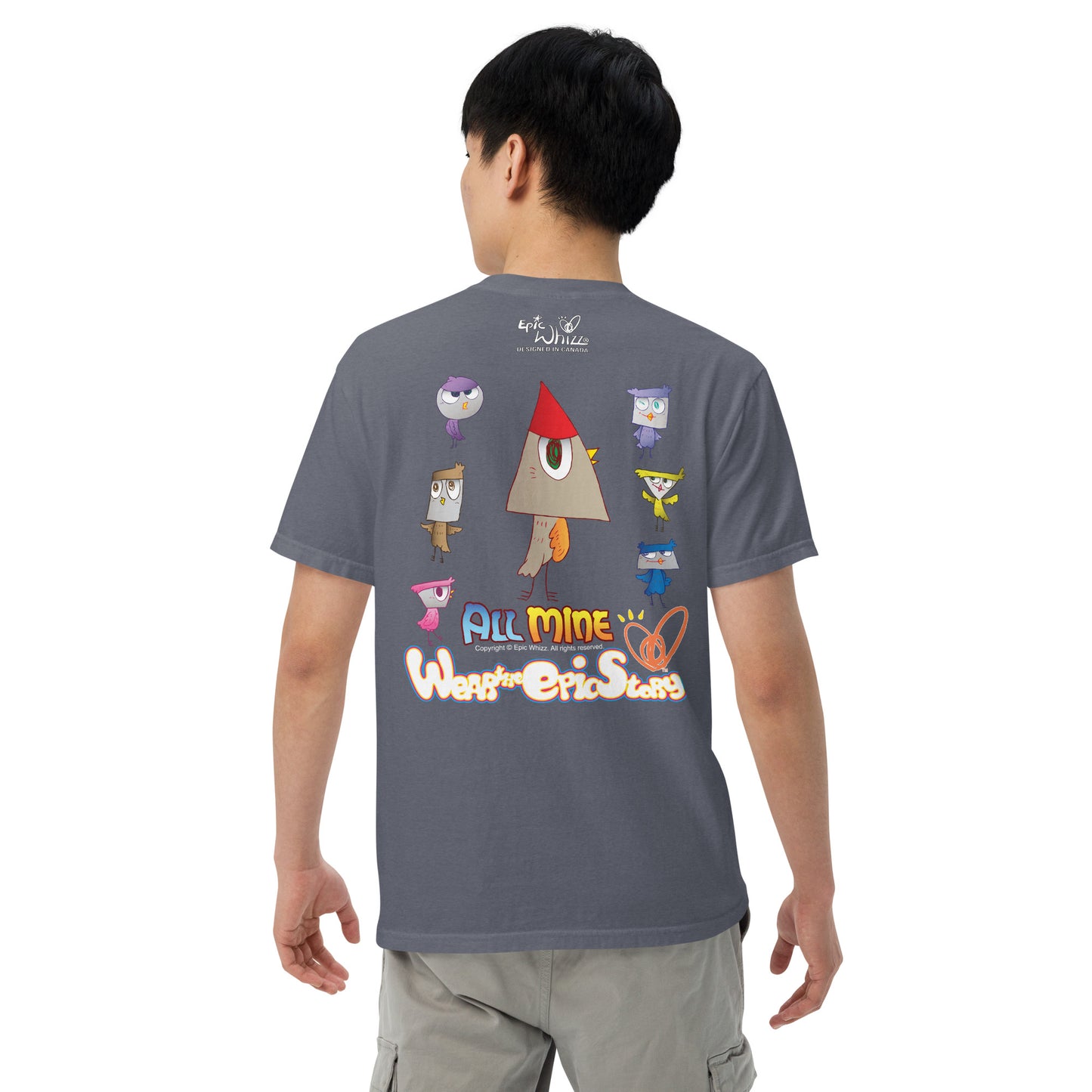 All Mine_Unisex Garment-dyed Heavyweight T-shirt