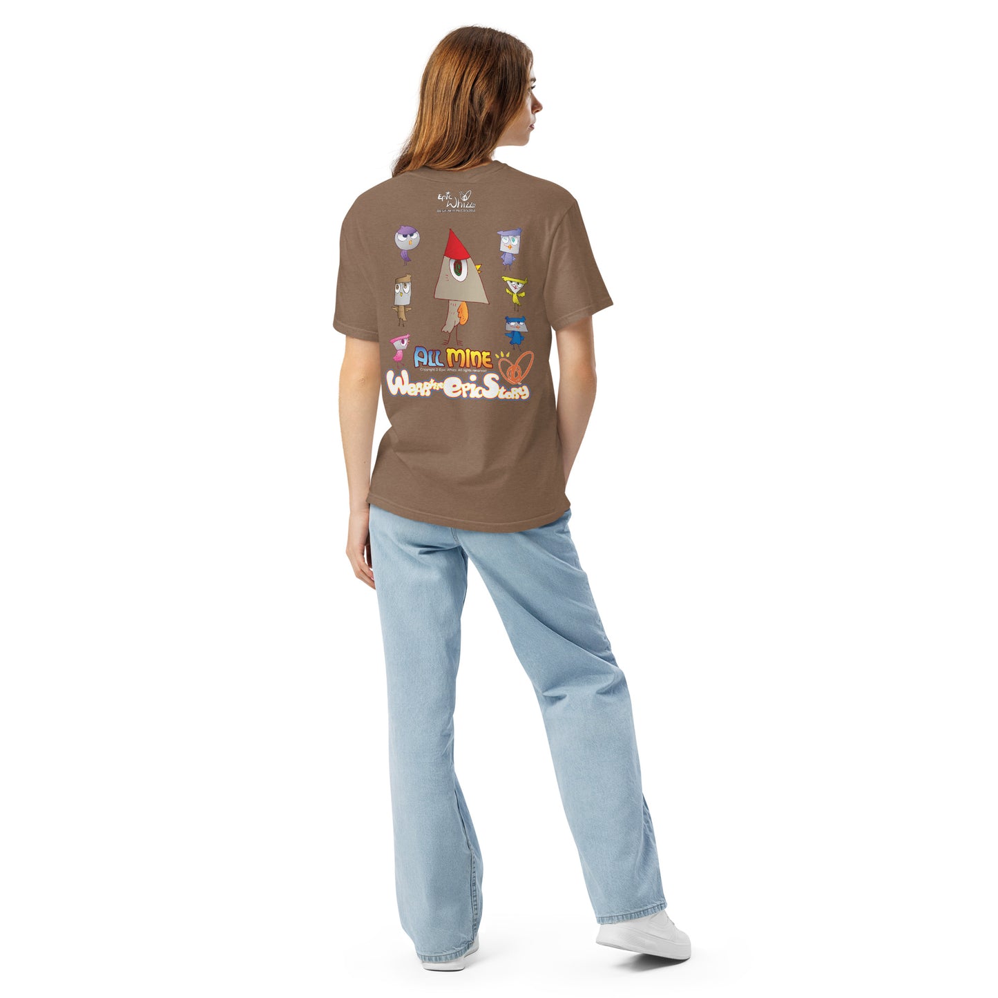 All Mine_Unisex Garment-dyed Heavyweight T-shirt
