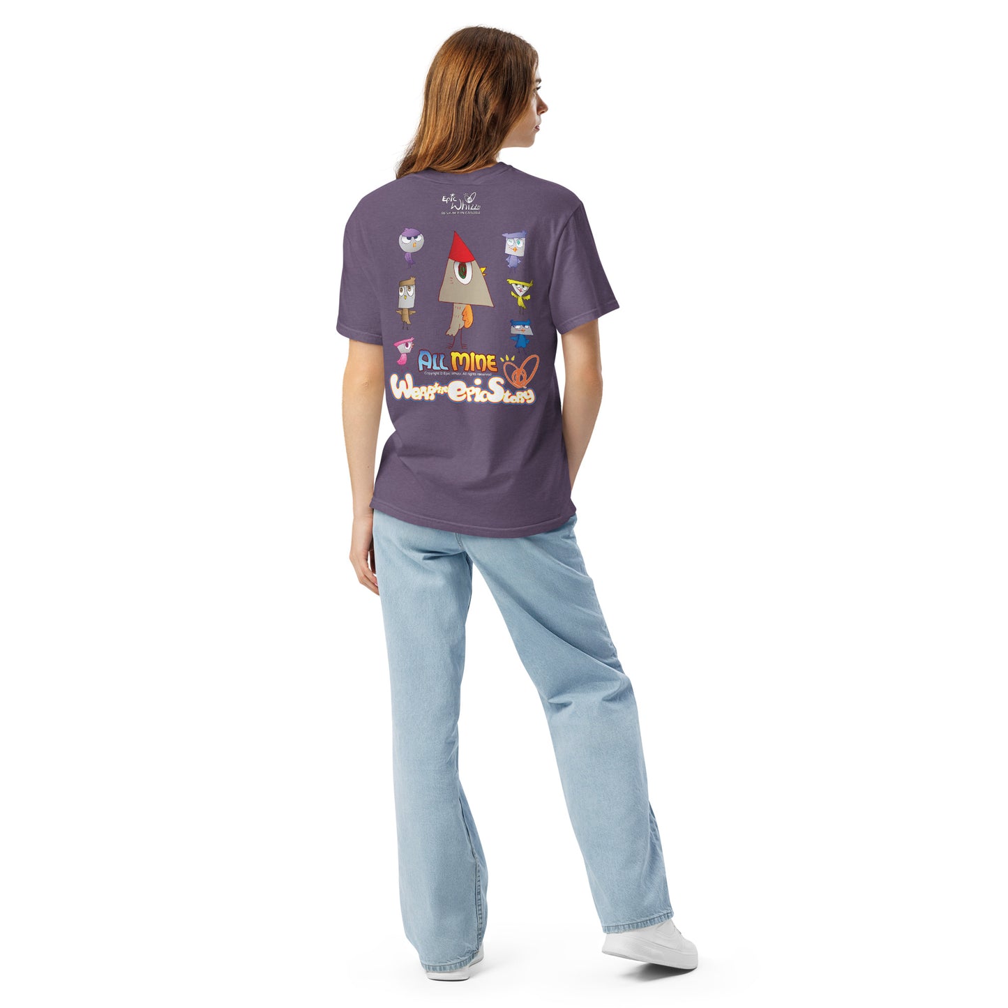 All Mine_Unisex Garment-dyed Heavyweight T-shirt