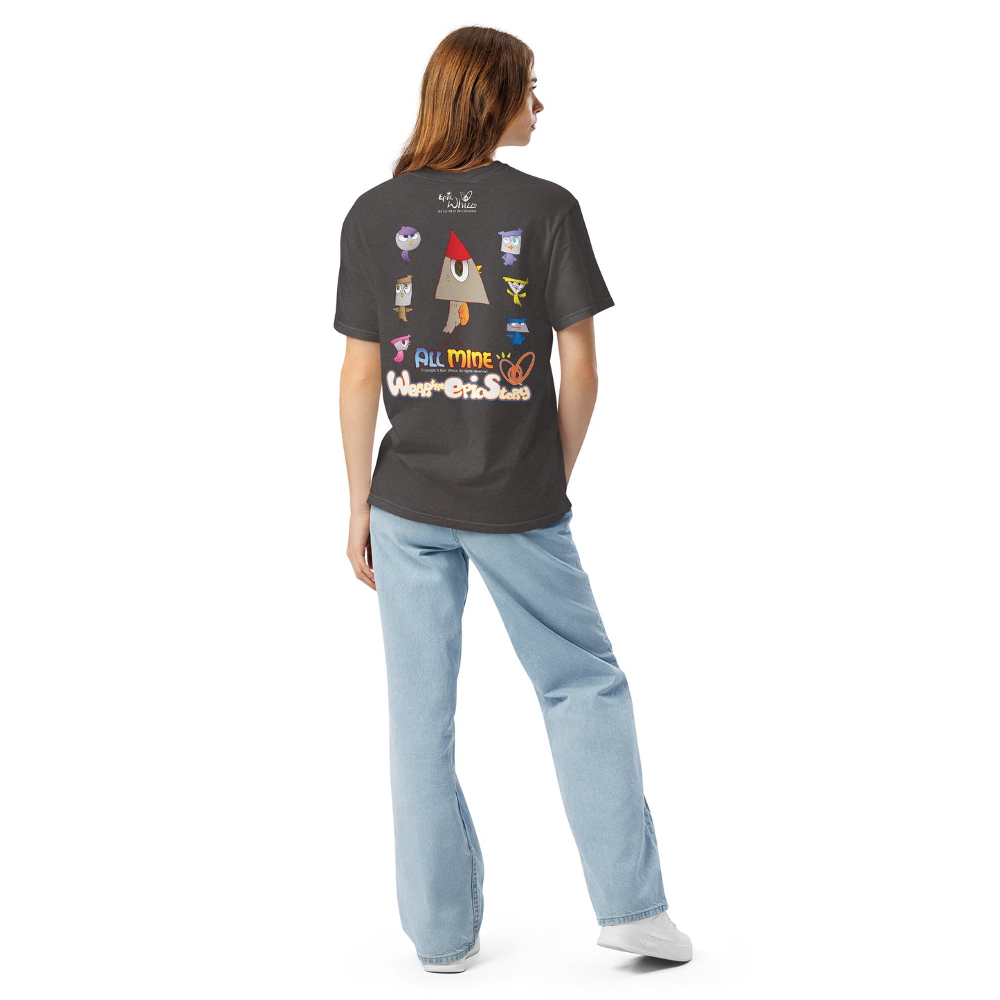 All Mine_Unisex Garment-dyed Heavyweight T-shirt