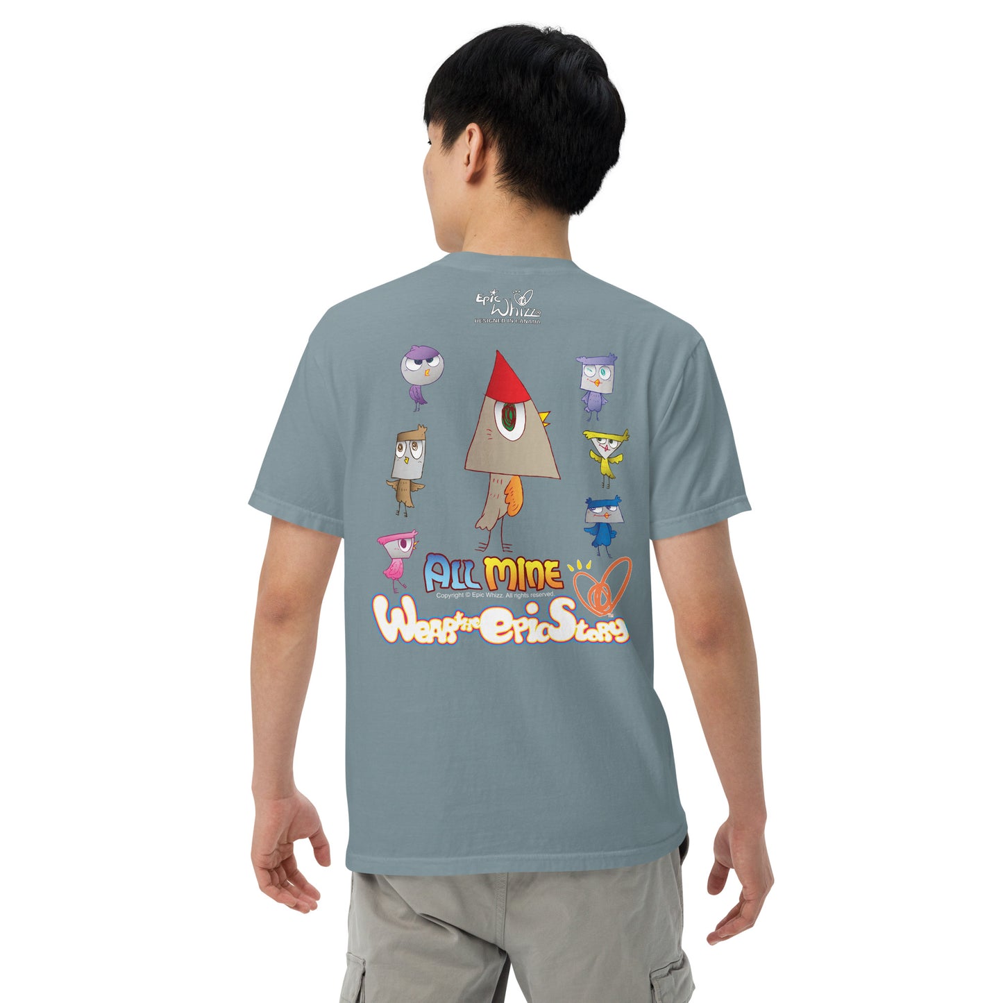 All Mine_Unisex Garment-dyed Heavyweight T-shirt
