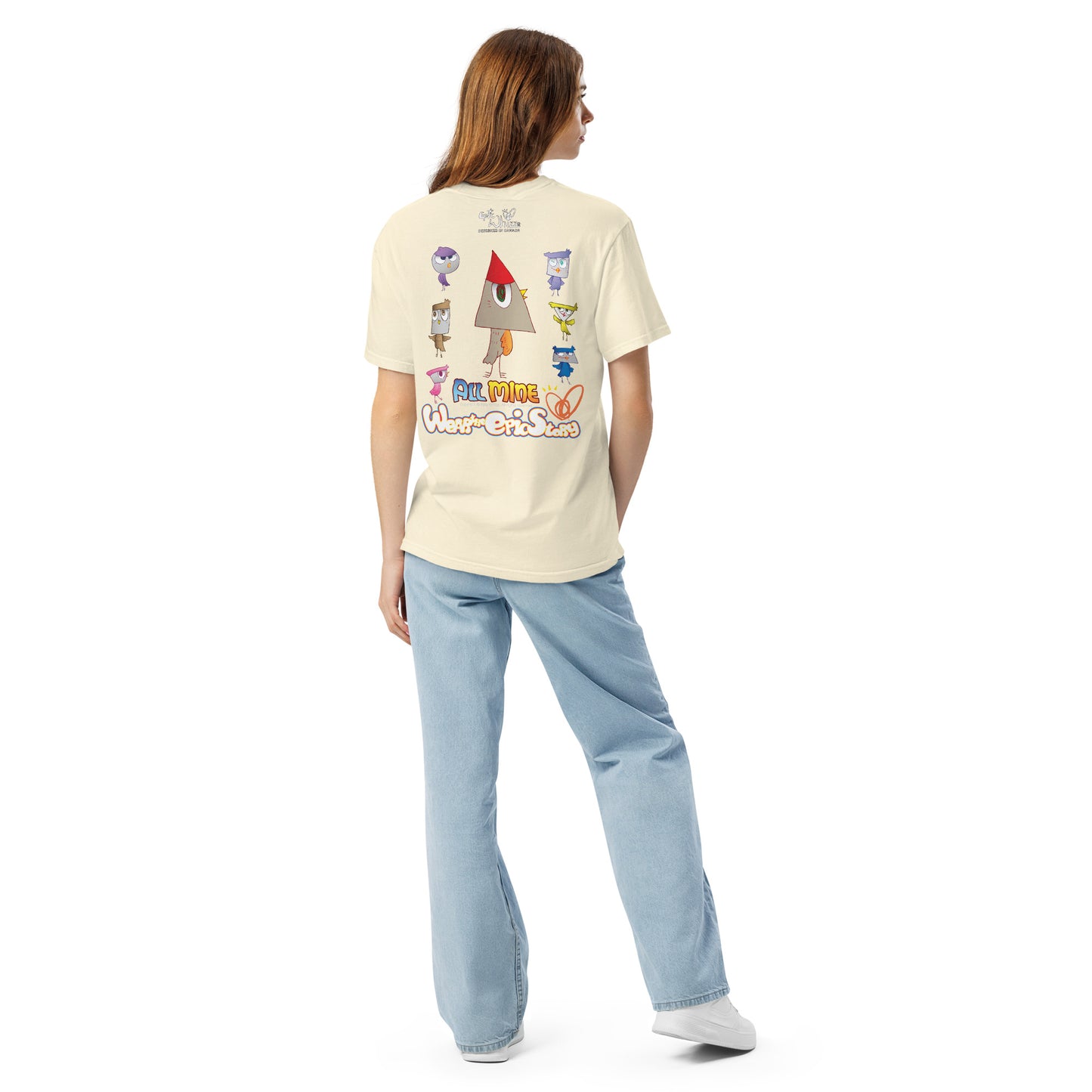 All Mine_Unisex Garment-dyed Heavyweight T-shirt