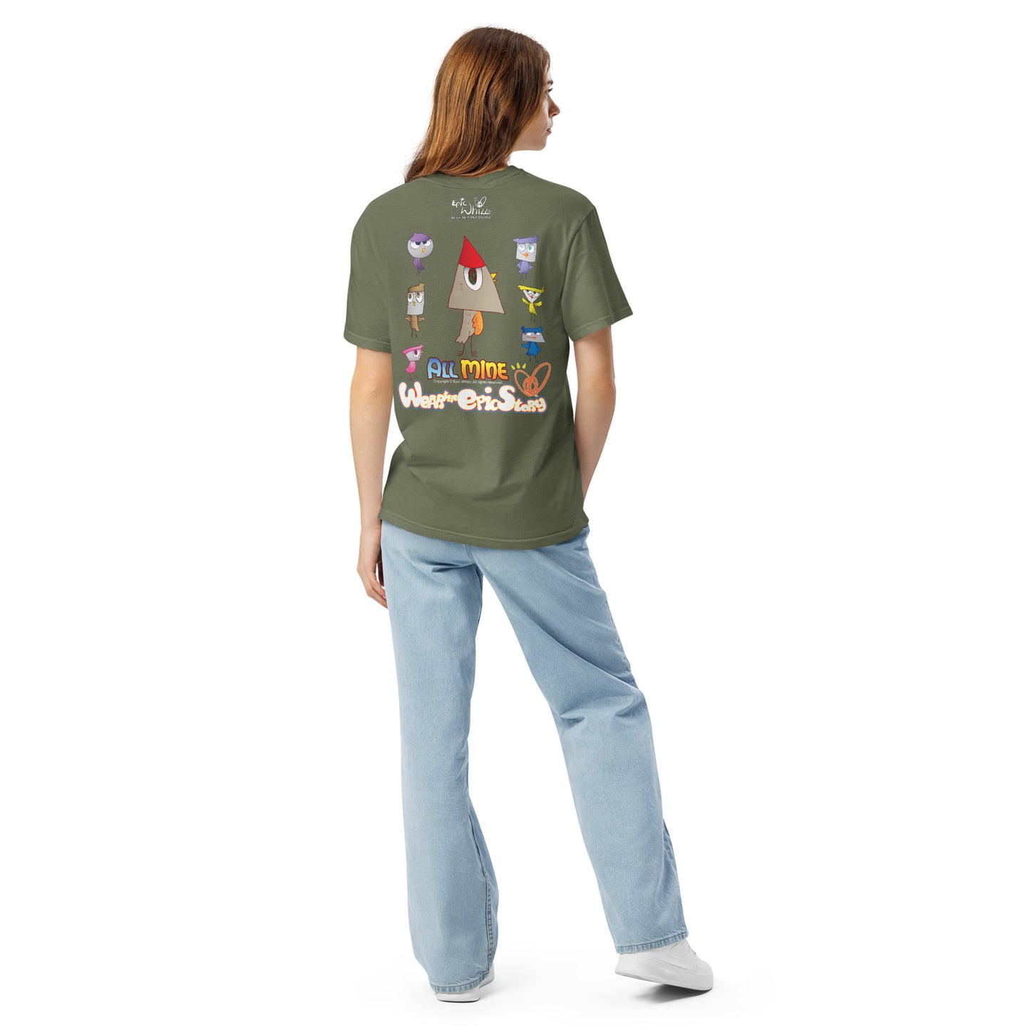 All Mine_Unisex Garment-dyed Heavyweight T-shirt