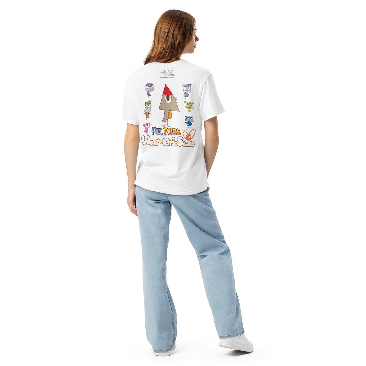 All Mine_Unisex Garment-dyed Heavyweight T-shirt