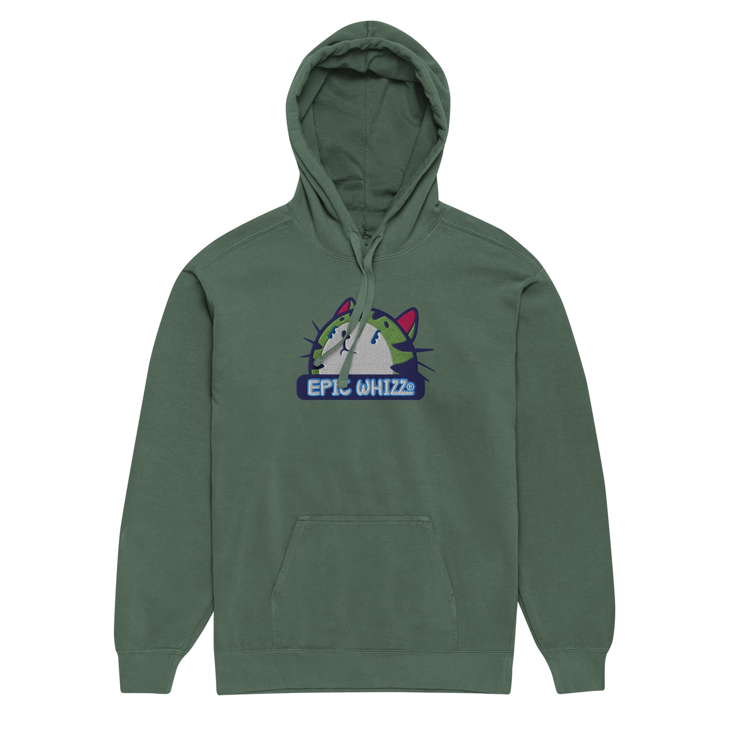 Tabby-Embroidery_Unisex Garment-Eyed Hoodie