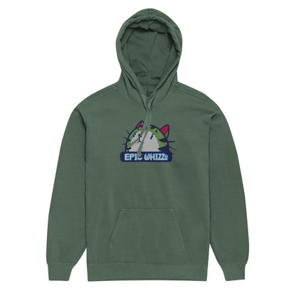 Tabby-Embroidery_Unisex Garment-Eyed Hoodie