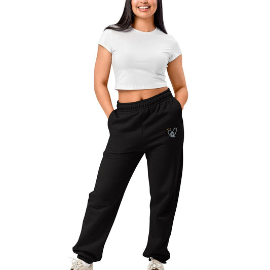 Epic Whizz® Heart_Embroidered_Heavyweight Sweatpants