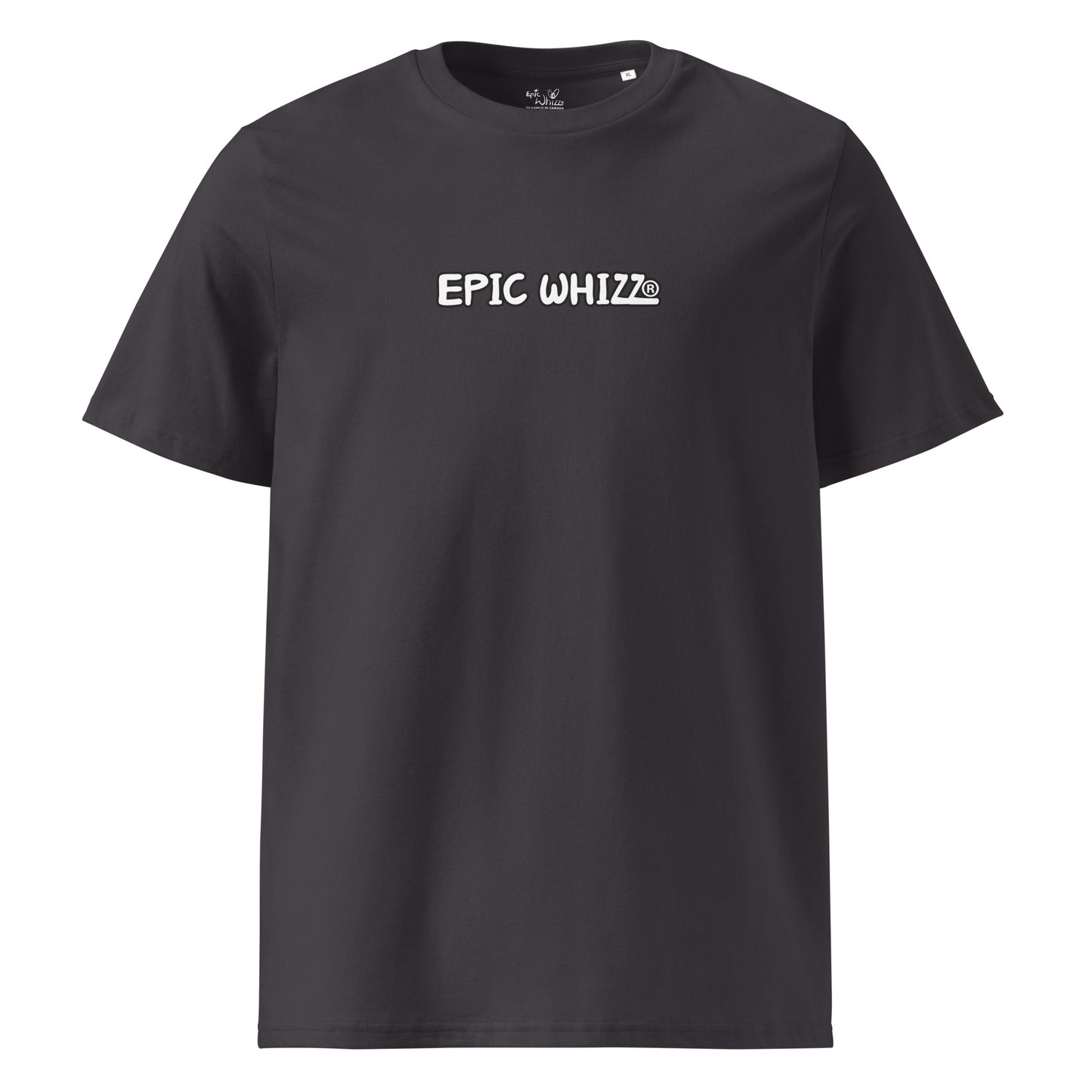 Epic Whizz® LOGO_DTG printing_Unisex organic ribbed neck t-shirt
