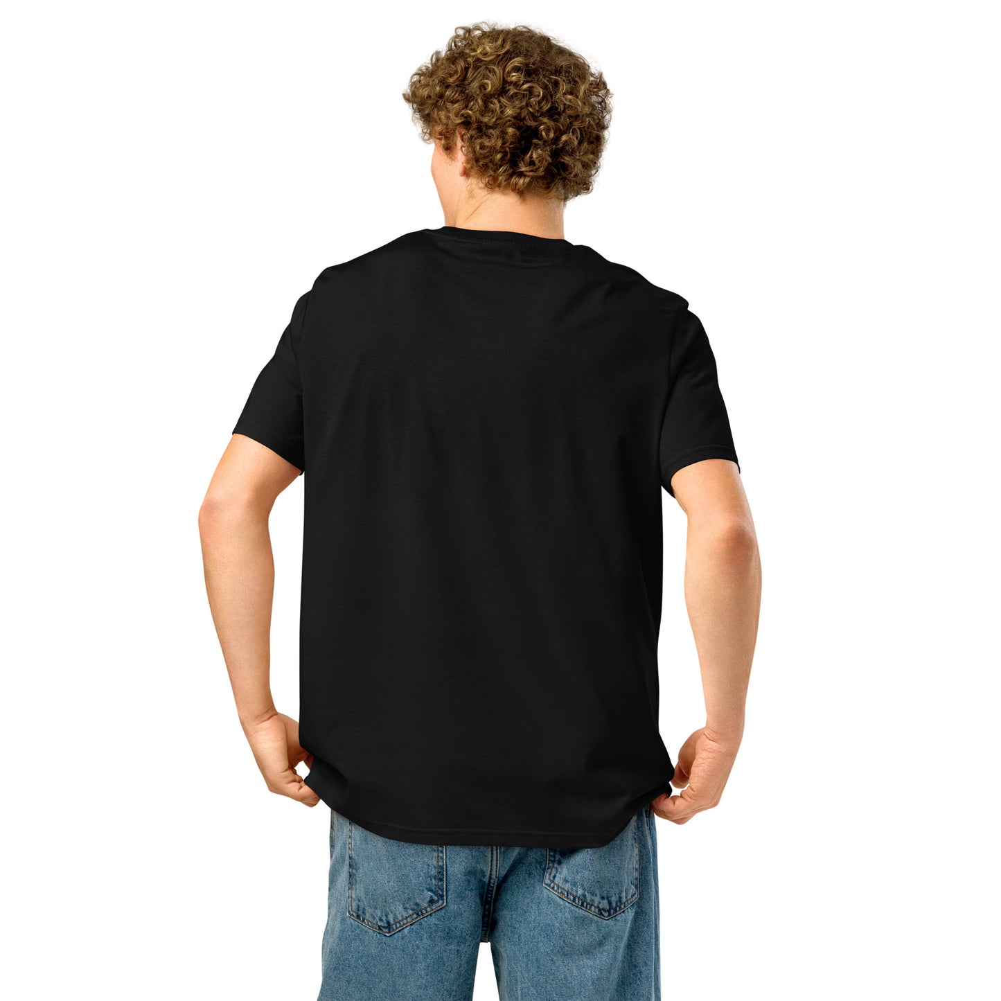 Epic Whizz® LOGO_DTG printing_Unisex organic ribbed neck t-shirt
