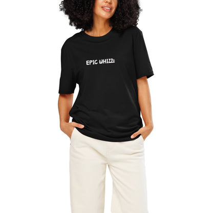 Epic Whizz® LOGO_DTG printing_Unisex organic ribbed neck t-shirt