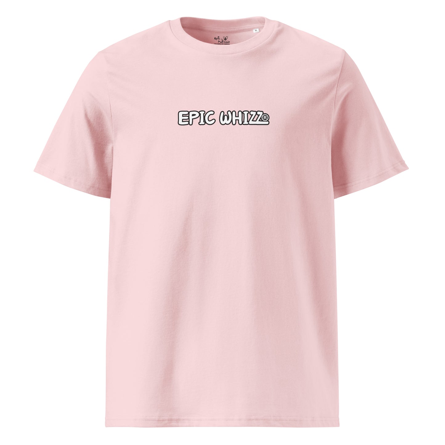 Epic Whizz® LOGO_DTG printing_Unisex organic ribbed neck t-shirt