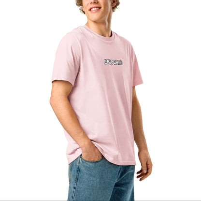 Epic Whizz® LOGO_DTG printing_Unisex organic ribbed neck t-shirt