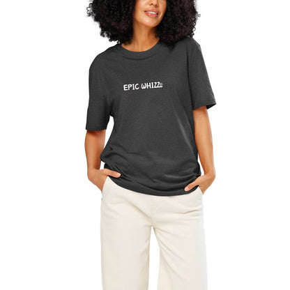 Epic Whizz® LOGO_DTG printing_Unisex organic ribbed neck t-shirt