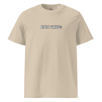 Epic Whizz® LOGO_DTG printing_Unisex organic ribbed neck t-shirt