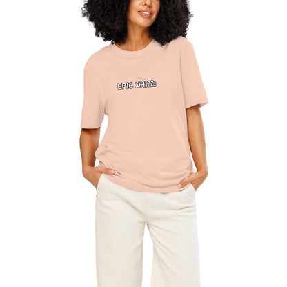 Epic Whizz® LOGO_DTG printing_Unisex organic ribbed neck t-shirt