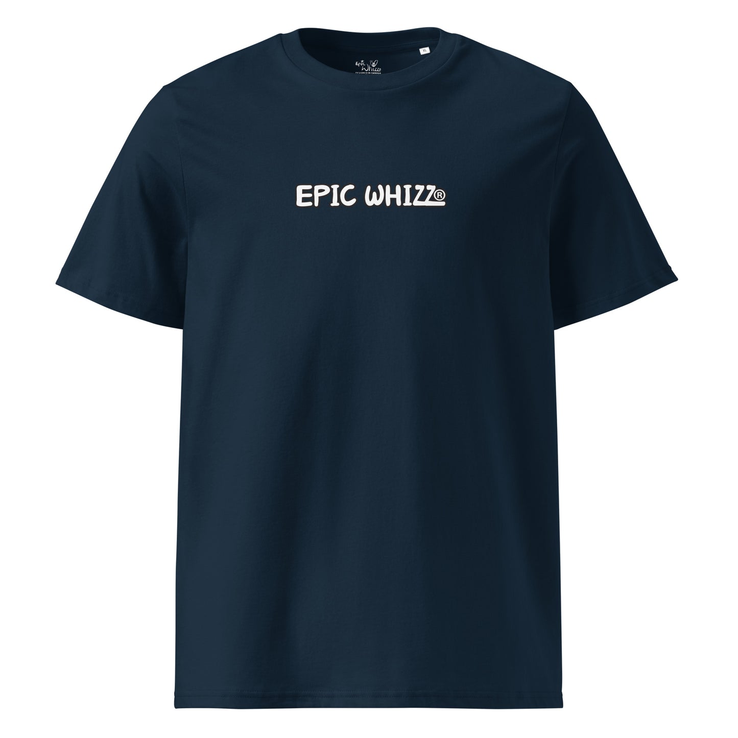 Epic Whizz® LOGO_DTG printing_Unisex organic ribbed neck t-shirt