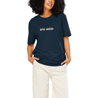 Epic Whizz® LOGO_DTG printing_Unisex organic ribbed neck t-shirt