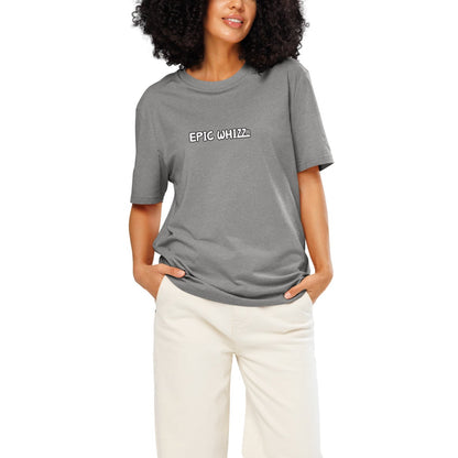 Epic Whizz® LOGO_DTG printing_Unisex organic ribbed neck t-shirt