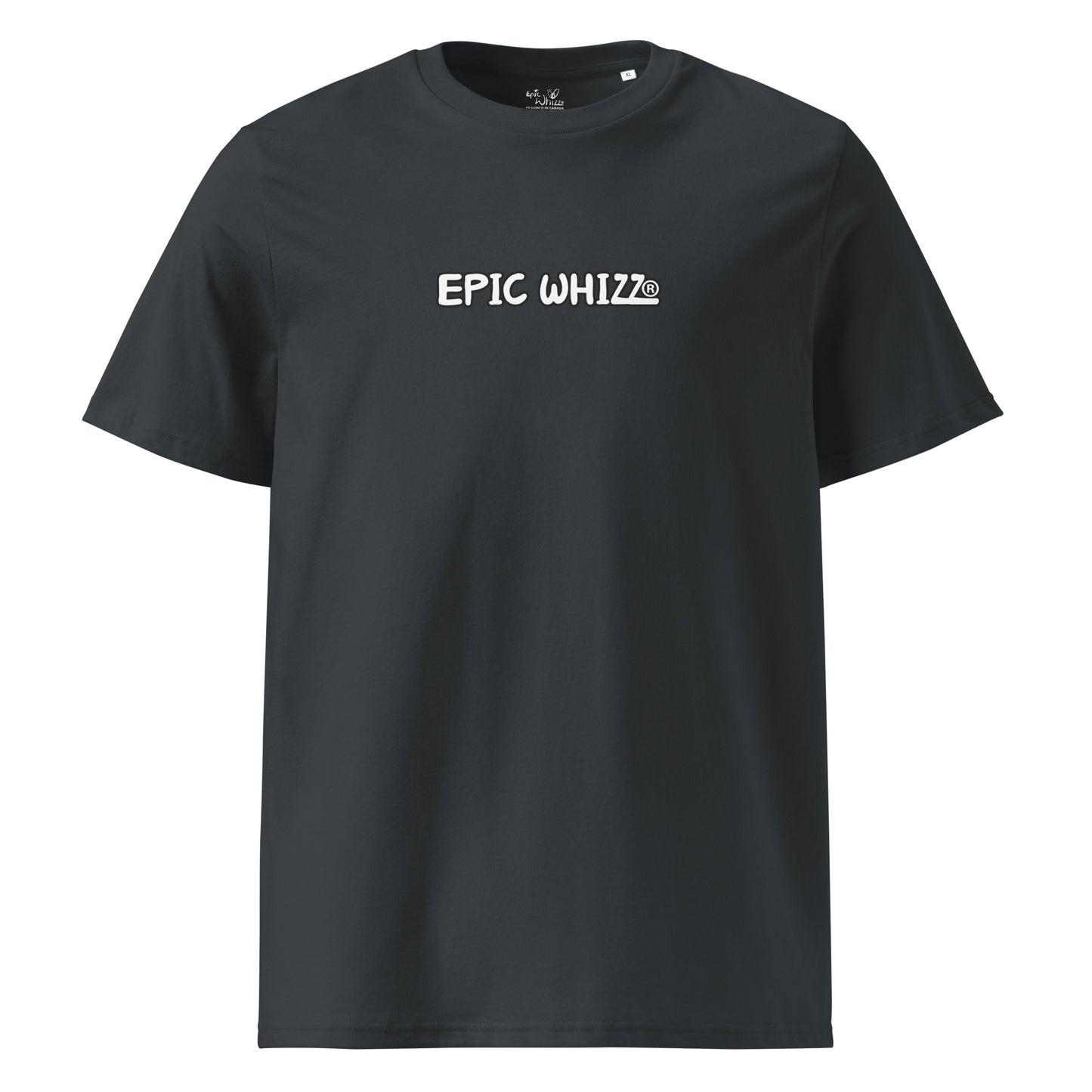 Epic Whizz® LOGO_DTG printing_Unisex organic ribbed neck t-shirt