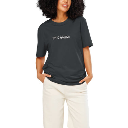 Epic Whizz® LOGO_DTG printing_Unisex organic ribbed neck t-shirt