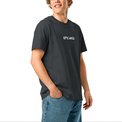 Epic Whizz® LOGO_DTG printing_Unisex organic ribbed neck t-shirt
