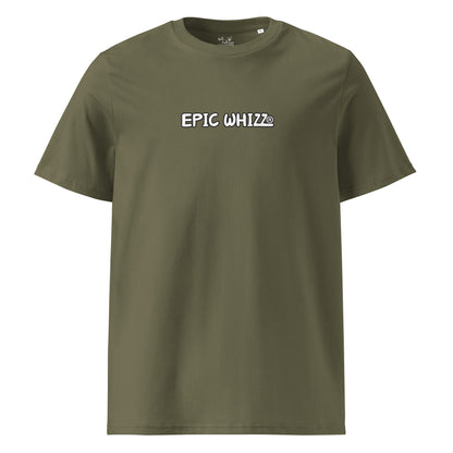 Epic Whizz® LOGO_DTG printing_Unisex organic ribbed neck t-shirt