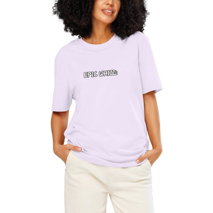 Epic Whizz® LOGO_DTG printing_Unisex organic ribbed neck t-shirt