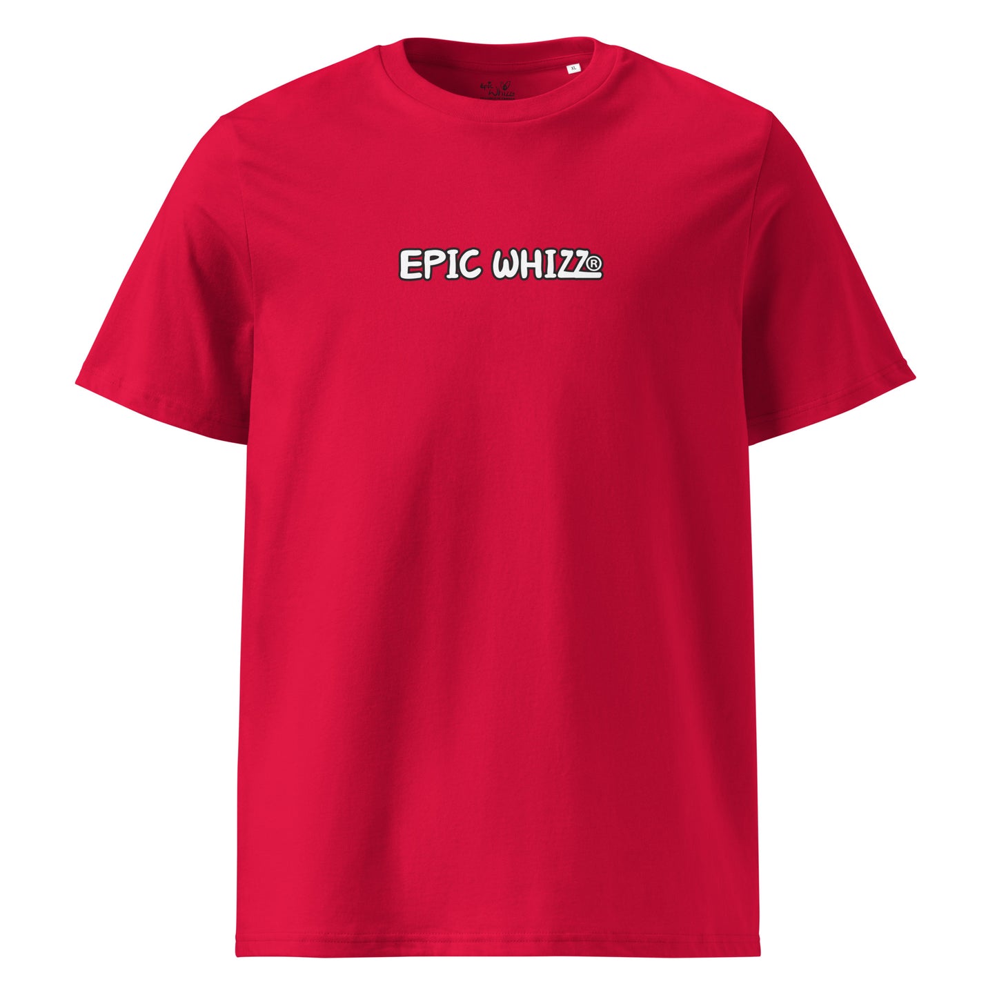 Epic Whizz® LOGO_DTG printing_Unisex organic ribbed neck t-shirt