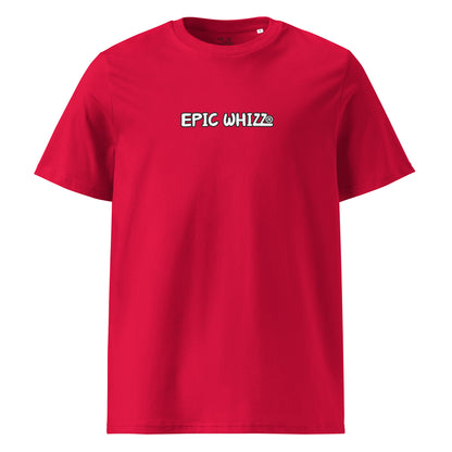 Epic Whizz® LOGO_DTG printing_Unisex organic ribbed neck t-shirt