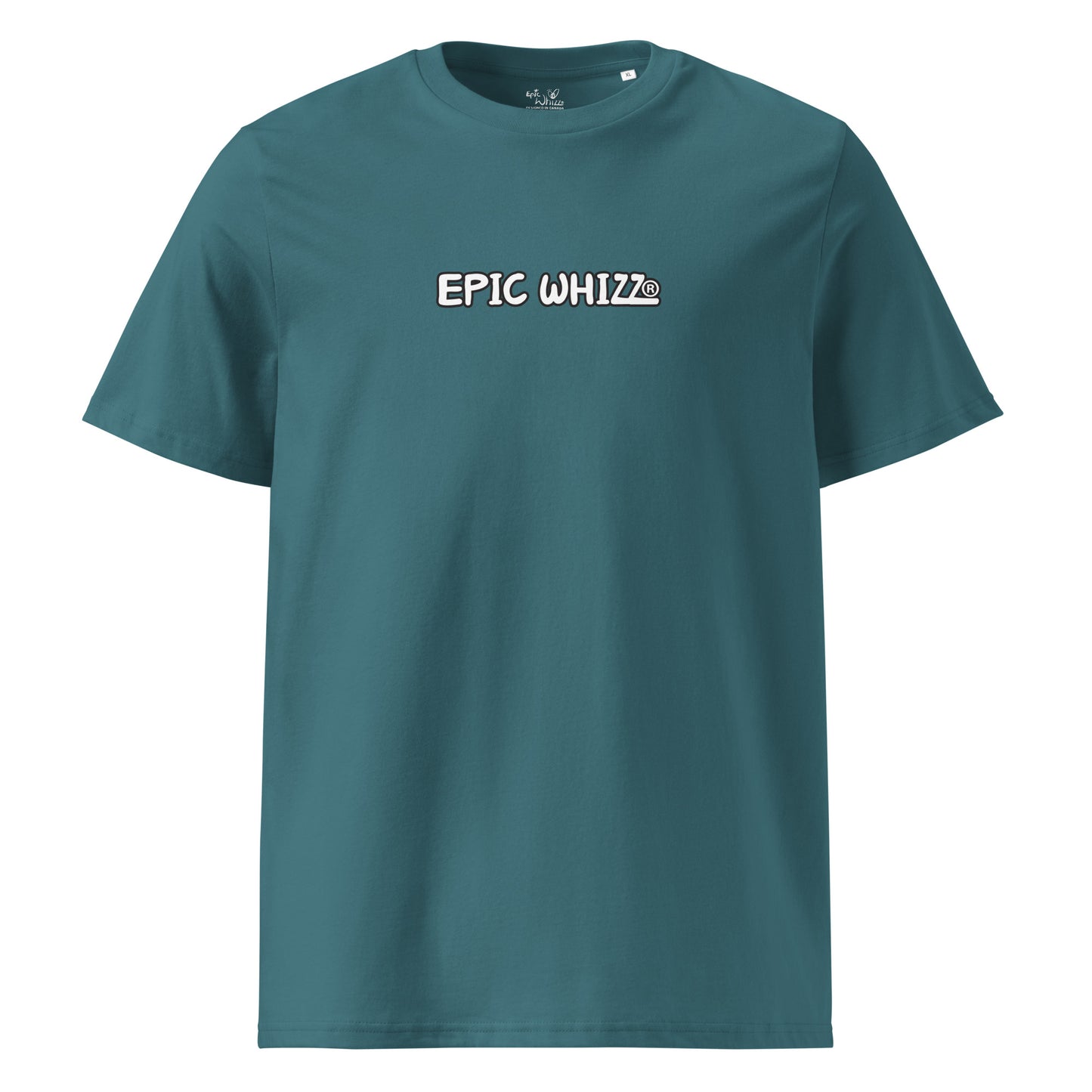 Epic Whizz® LOGO_DTG printing_Unisex organic ribbed neck t-shirt