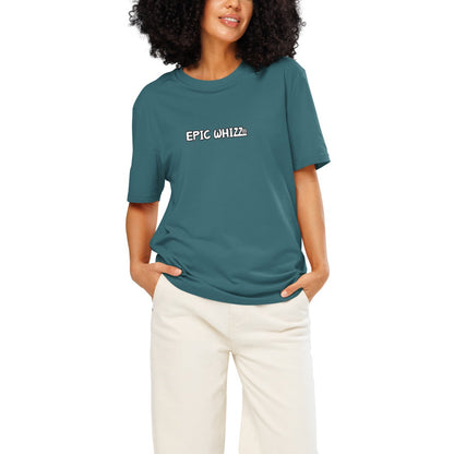 Epic Whizz® LOGO_DTG printing_Unisex organic ribbed neck t-shirt