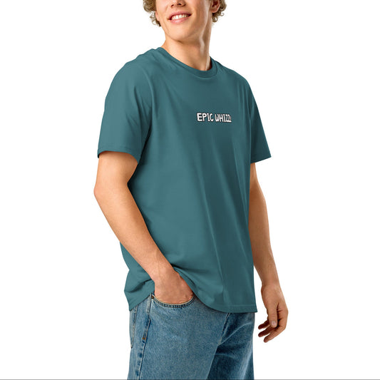Epic Whizz® LOGO_DTG printing_Unisex organic ribbed neck t-shirt