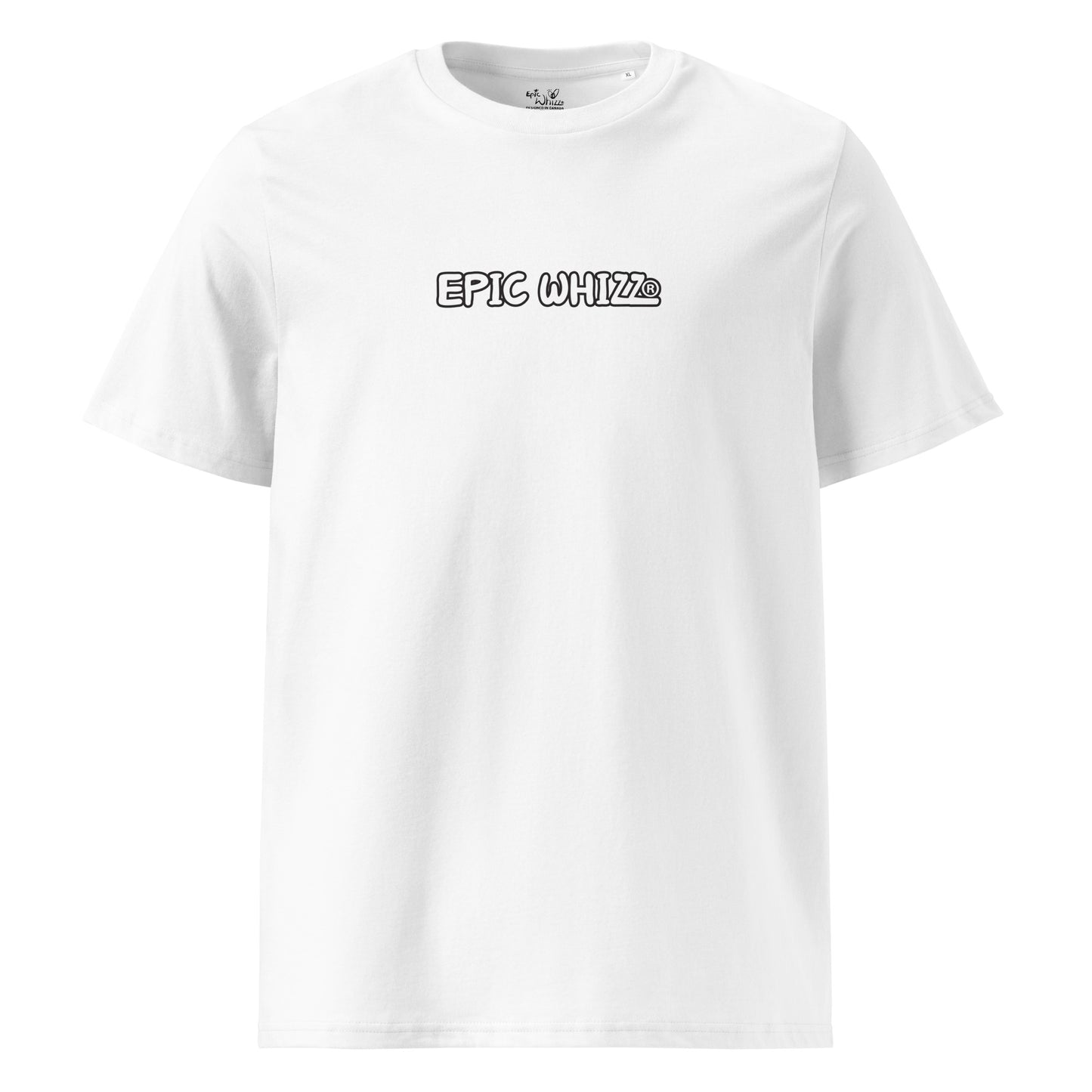 Epic Whizz® LOGO_DTG printing_Unisex organic ribbed neck t-shirt