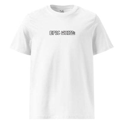 Epic Whizz® LOGO_DTG printing_Unisex organic ribbed neck t-shirt