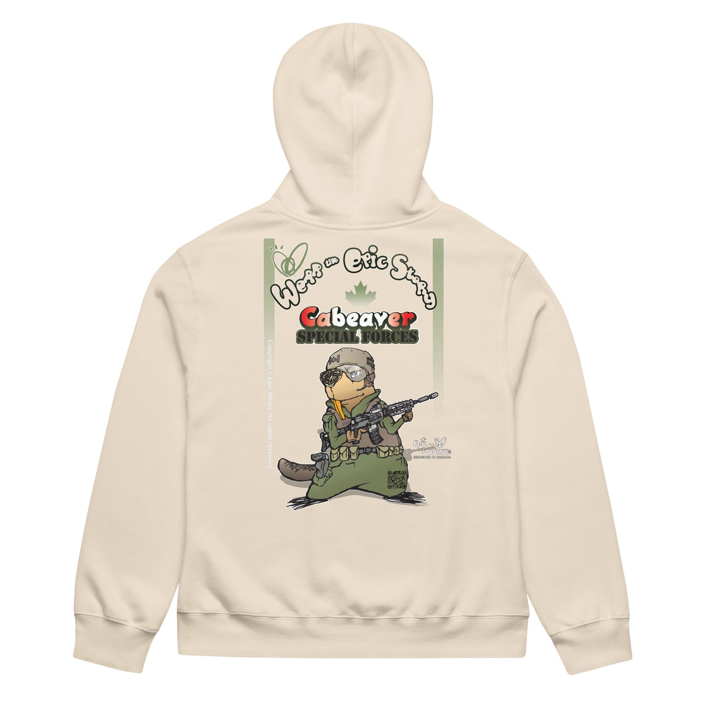 Cabeaver-Special Forces_Oversized Heavyweight Hoodie