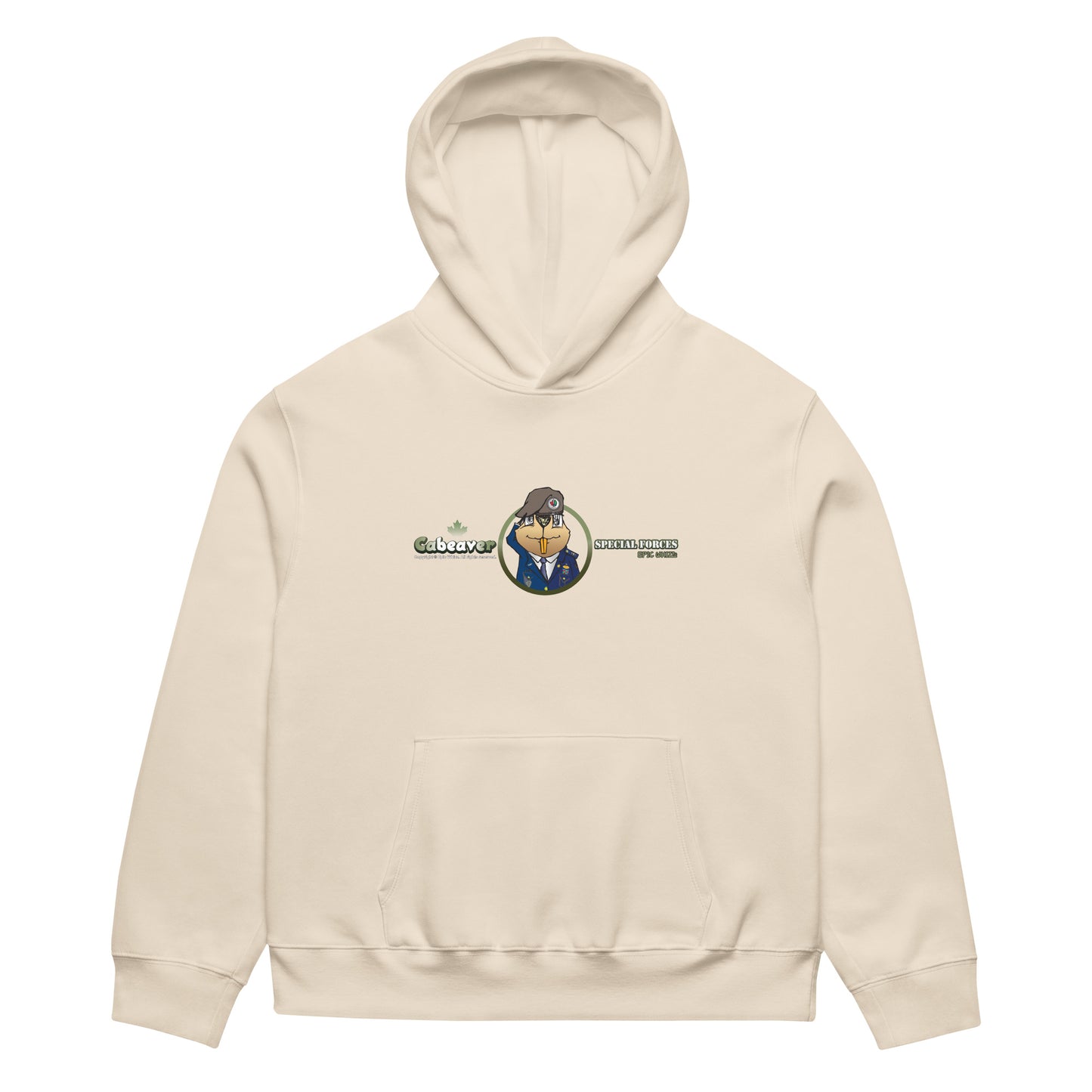 Cabeaver-Special Forces_Oversized Heavyweight Hoodie