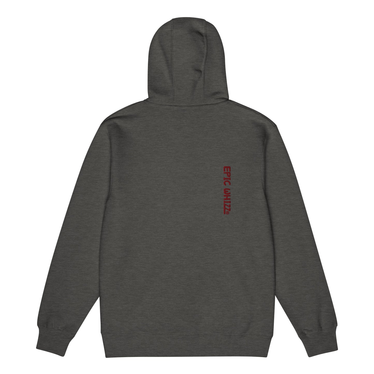 Epic Whizz® Heart-Embroidered_Unisex Premium Full Zip Hoodie