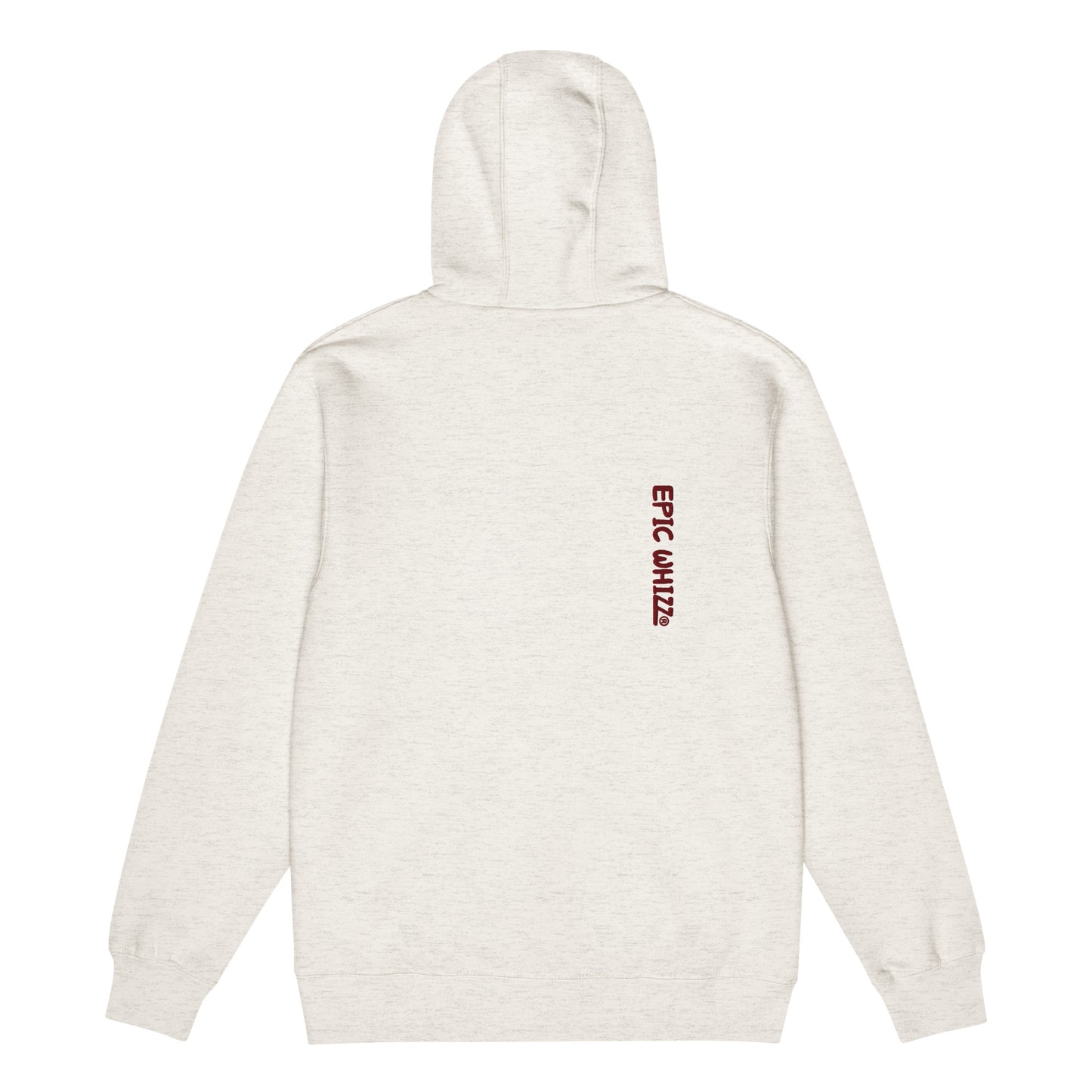 Epic Whizz® Heart-Embroidered_Unisex Premium Full Zip Hoodie