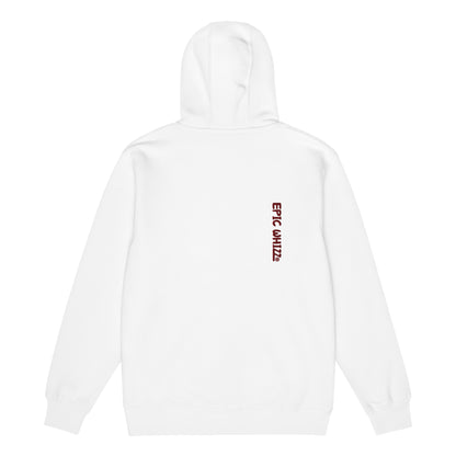 Epic Whizz® Heart-Embroidered_Unisex Premium Full Zip Hoodie