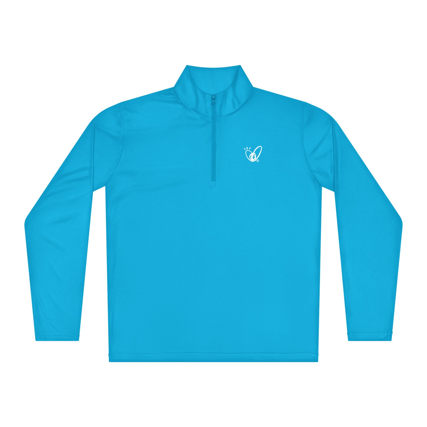 Epic Whizz® Heart_Lightweight Quarter-zip Pullover