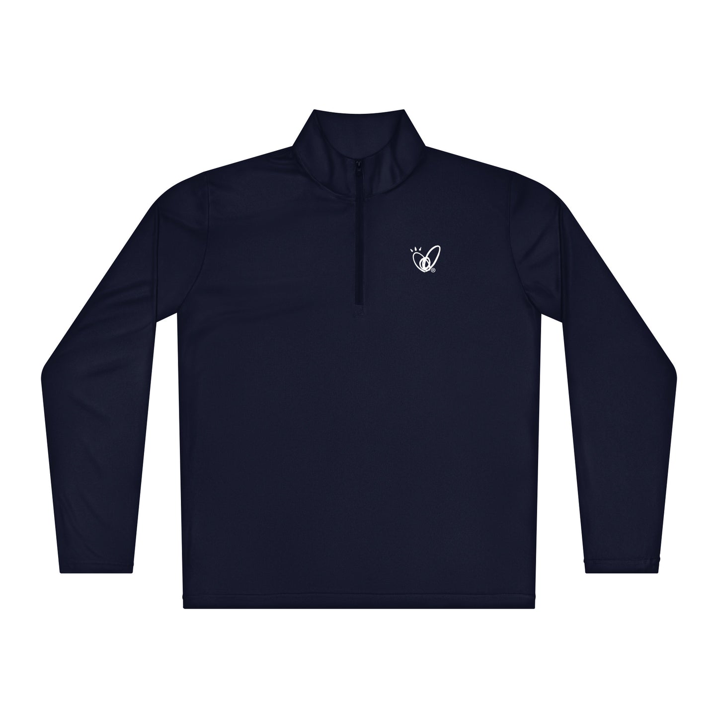 Epic Whizz® Heart_Lightweight Quarter-zip Pullover